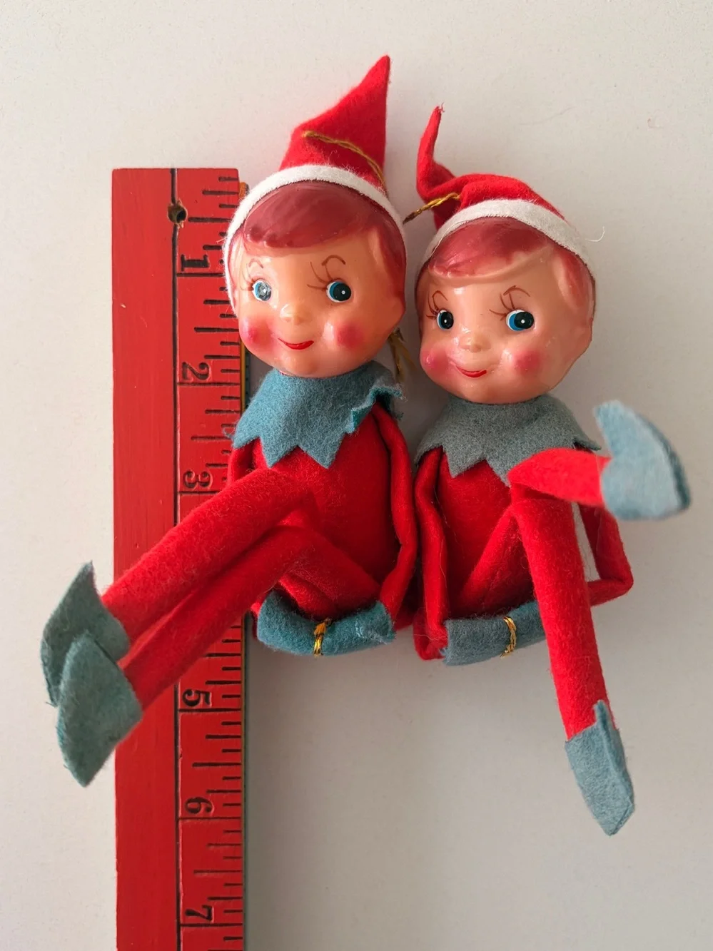 Vintage 1950s Pixie Elves Knee Huggers set of 2